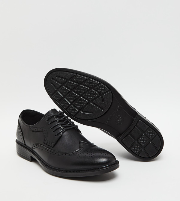 Hush Puppies Hush Puppies - BLACK Formal Lace-Up Shoes
