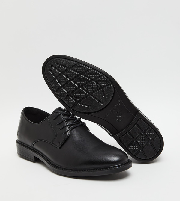 Hush Puppies Hush Puppies - BLACK Formal Lace-Up Shoes
