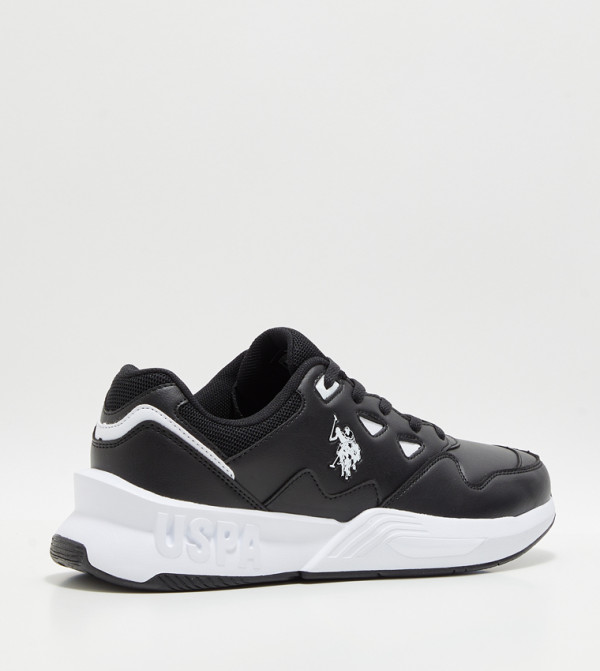U.S. Polo Assn. U.S. POLO ASSN. - Black Low Top