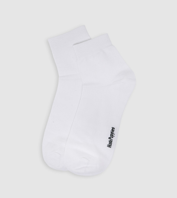 Hush Puppies Socks - White Ankle Length Socks