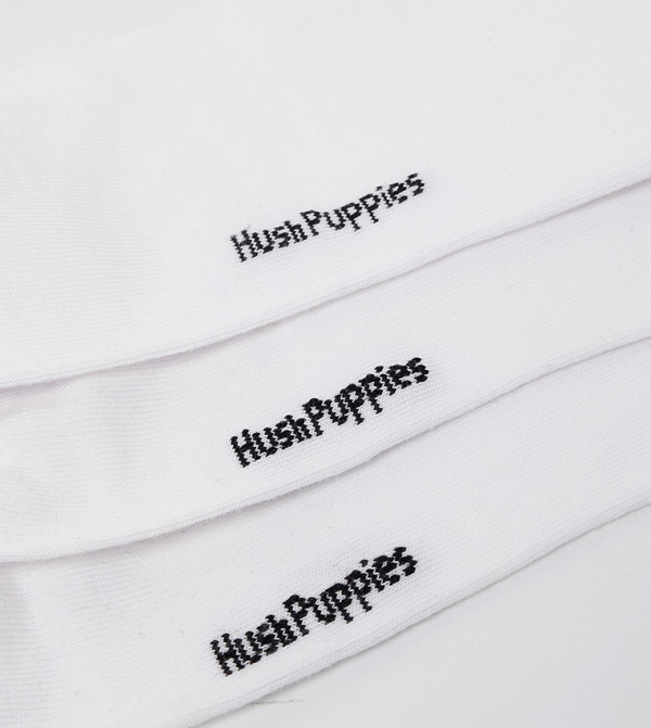 Hush Puppies Socks - White Ankle Length Socks