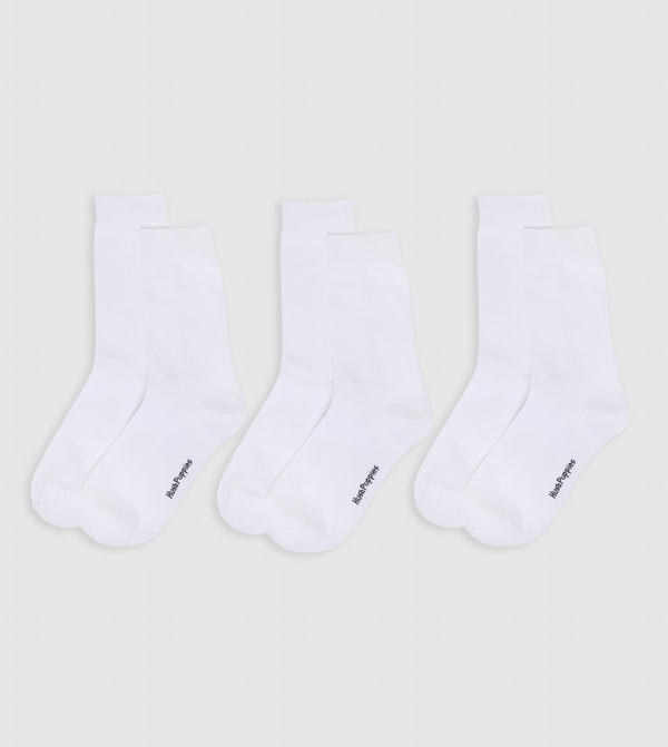 هاش بابيز جوارب لنصف الساق - أبيض Calf Length Socks