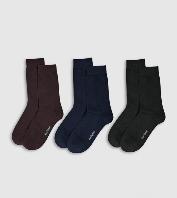 Hush Puppies Calf Length Socks - Multi Calf Length Socks
