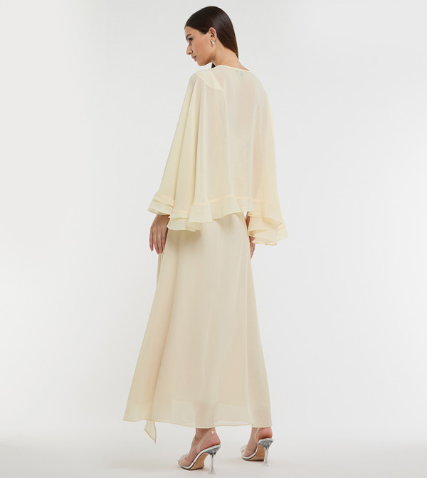 بي سي بي جي  soft-romance-w - أصفر Maxi Dresses