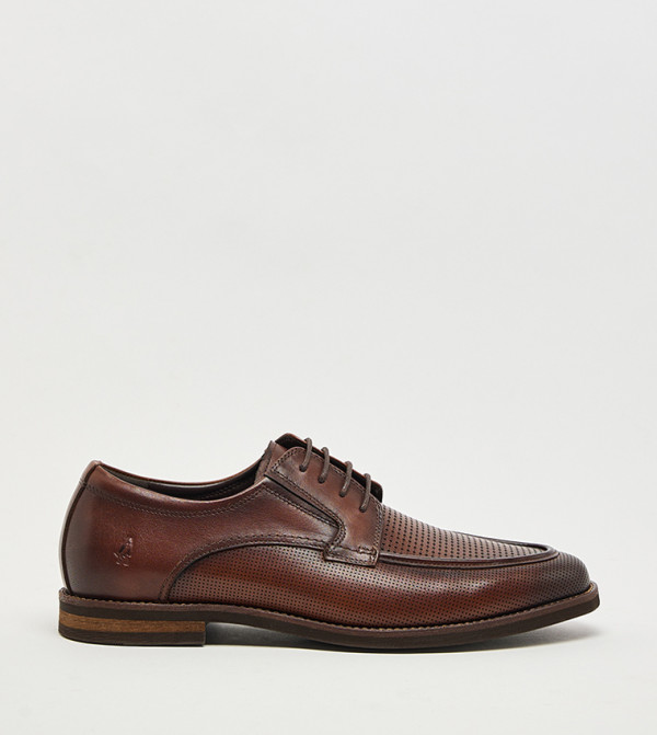 هاش بابيز  أحذية رسمية  - حنطي Formal Lace-Up Shoes