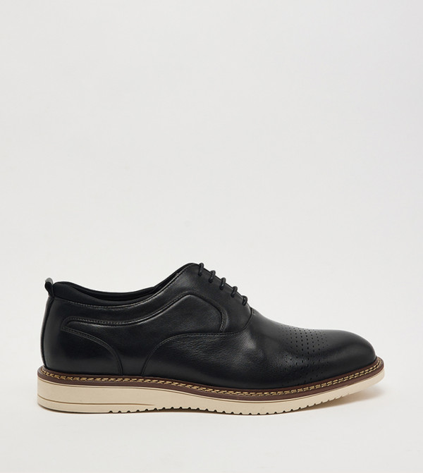 Hush Puppies Hush Puppies - Black Formal Lace-Up Shoes