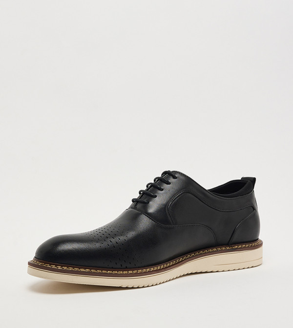 Hush Puppies Hush Puppies - Black Formal Lace-Up Shoes