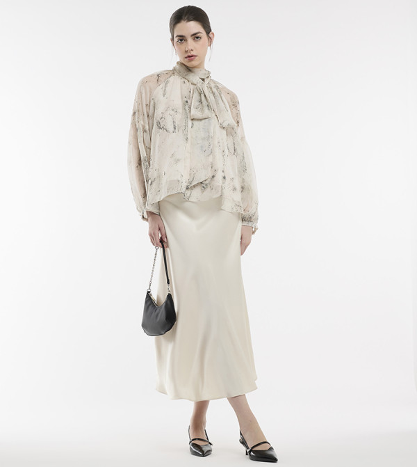 BCBG  Tops - Off White Casual Tops