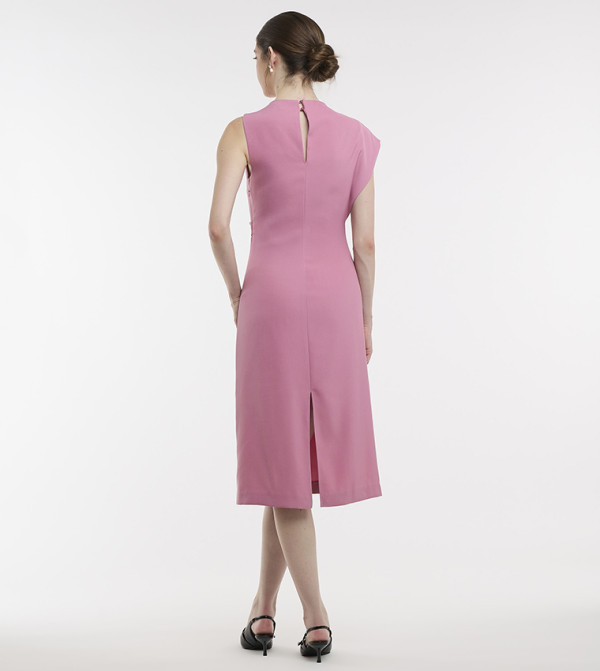 بي سي بي جي  pastel-dresses-march - وردي Midi Dresses