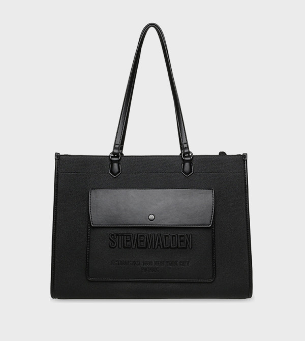 ستيف مادن  حقائب توت - أسود حقائب يد كبيرة