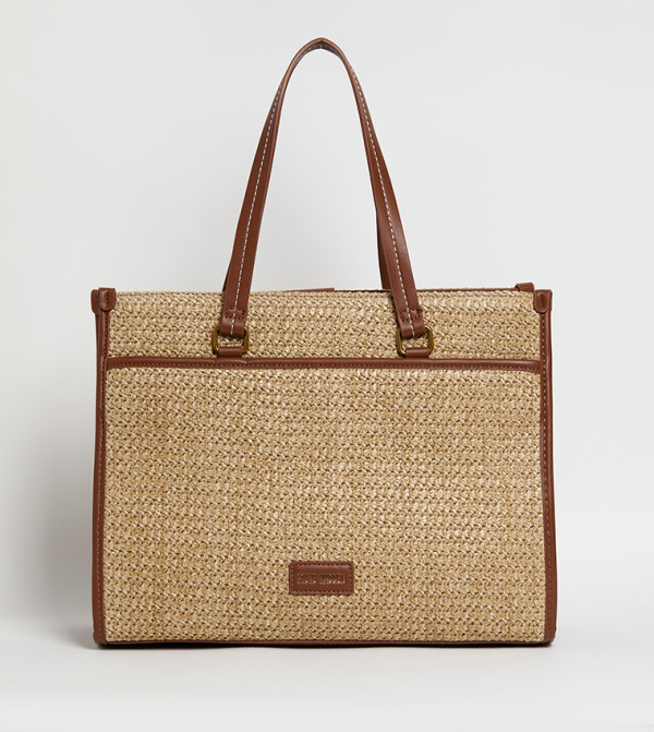 Steve Madden Steve Madden - Beige Tote Bags