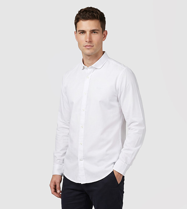 بن شيرمان بن شيرمان - أبيض Long Sleeves