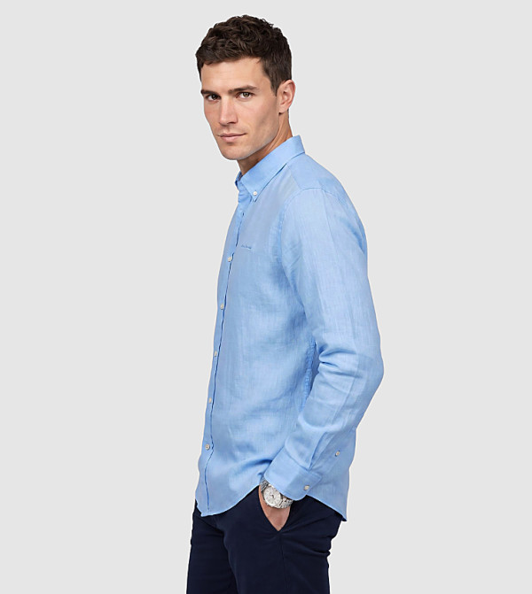 بن شيرمان بن شيرمان - أزرق Long Sleeves