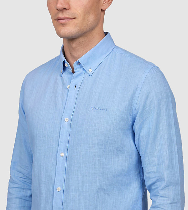 بن شيرمان بن شيرمان - أزرق Long Sleeves