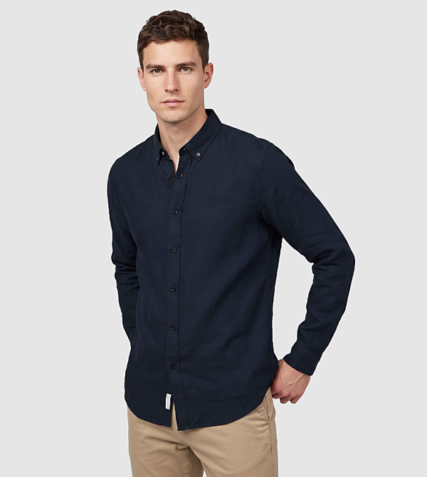 بن شيرمان بن شيرمان - كحلي Long Sleeves