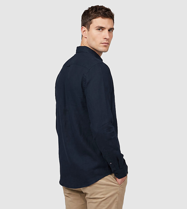 بن شيرمان بن شيرمان - كحلي Long Sleeves