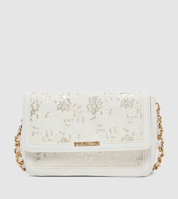 Steve Madden Steve Madden - White Cross Body Bags