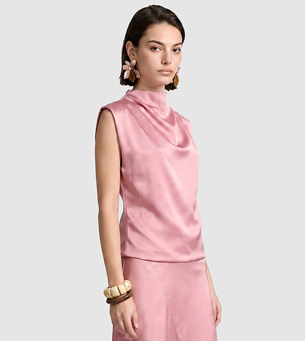 BCBG  Tops - Pink Sleeveless Tops