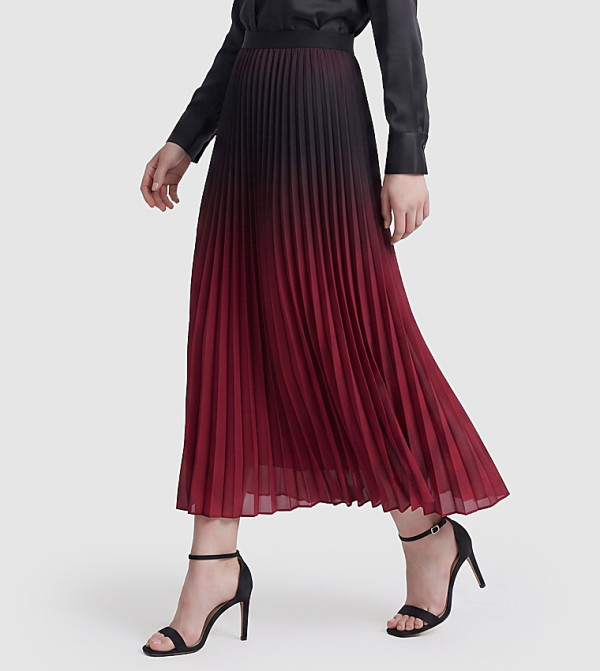 بي سي بي جي  تنانير - بورغندي Maxi Skirts