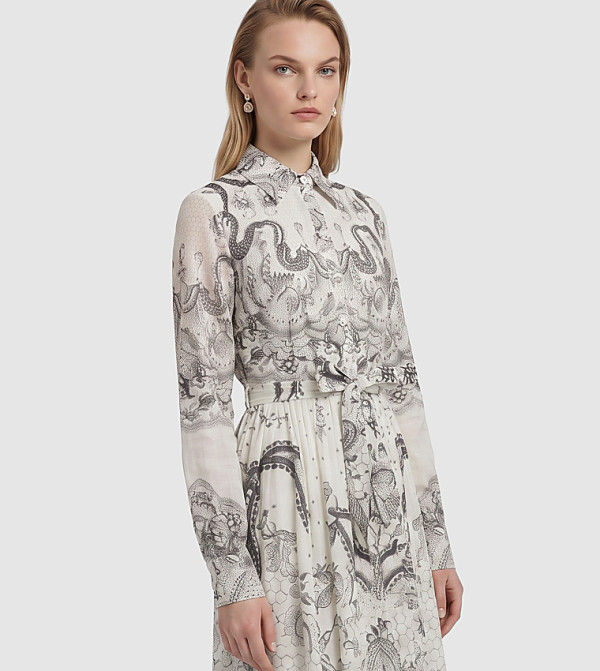 بي سي بي جي  ملابس - أوف وايت  Shirt & T-Shirt Dresses