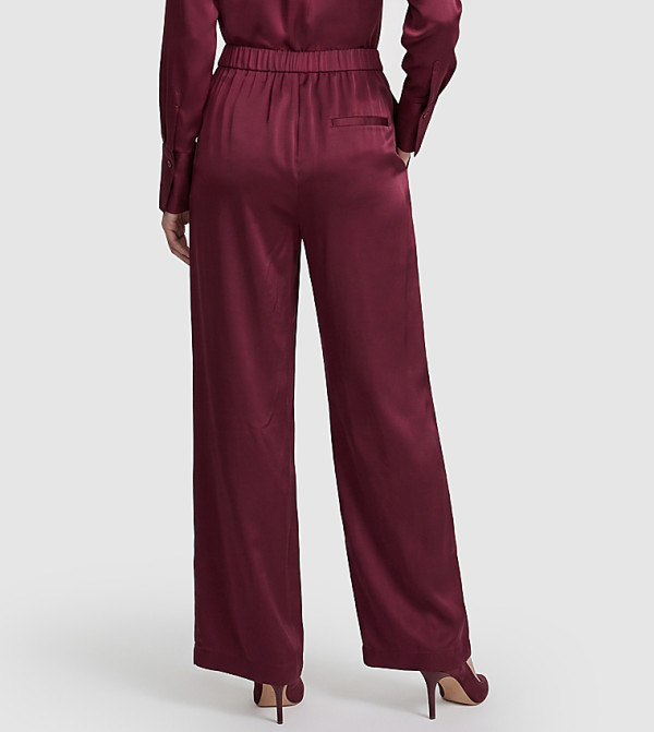 BCBG BCBG - Burgundy Casual Pants