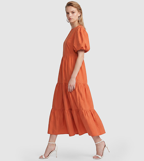 بي سي بي جي  ملابس - برتقالي  Midi Dresses