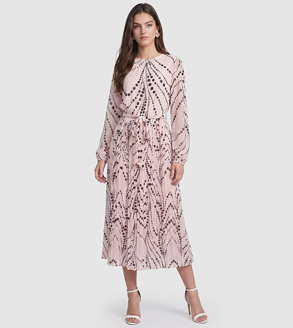 BCBG BCBG - Pink Midi Dresses