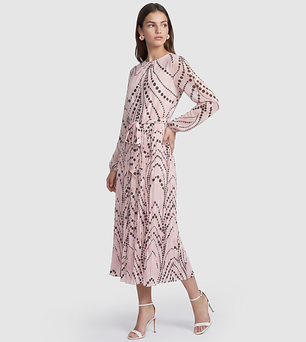 BCBG BCBG - Pink Midi Dresses