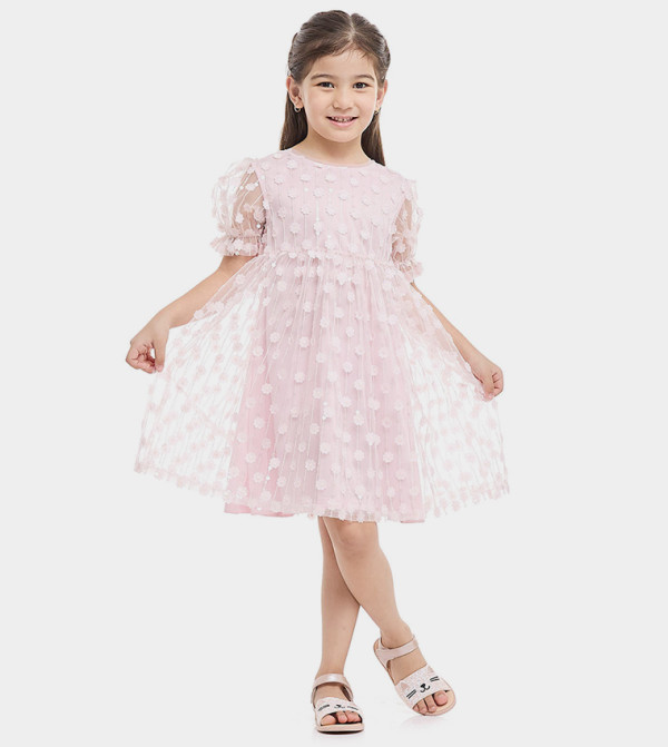 R&B Casual Dress - Pink Casual Dress
