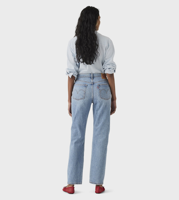 ليفايز ملابس - أزرق Straight Jeans