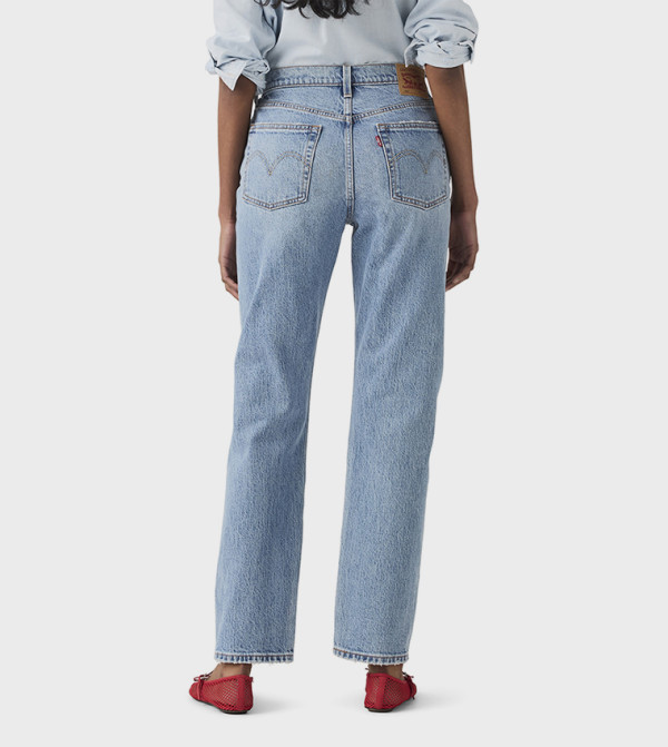 ليفايز ملابس - أزرق Straight Jeans