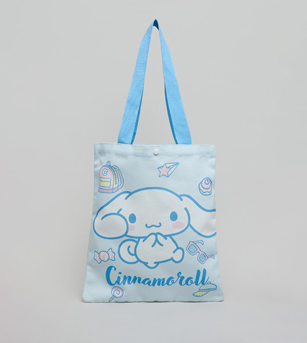 R&B Hand Bags - Light Blue Tote Bag