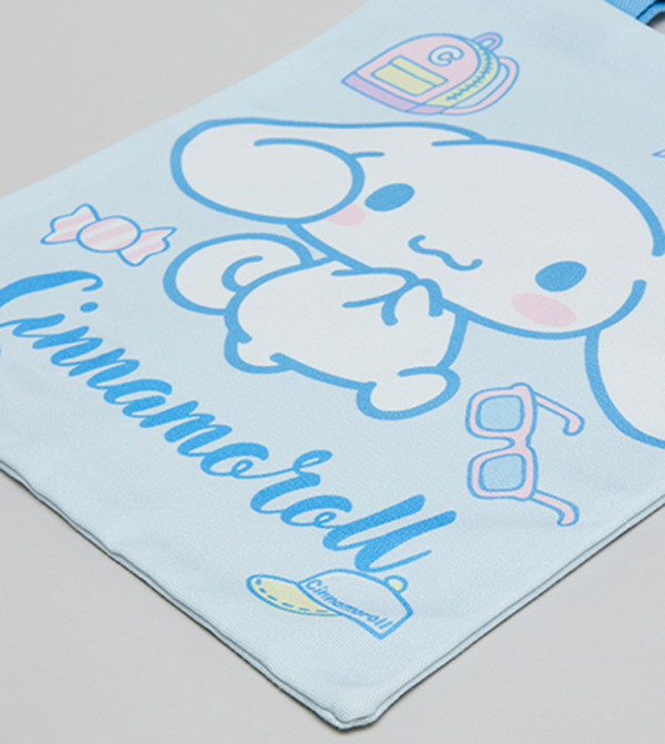R&B Hand Bags - Light Blue Tote Bag