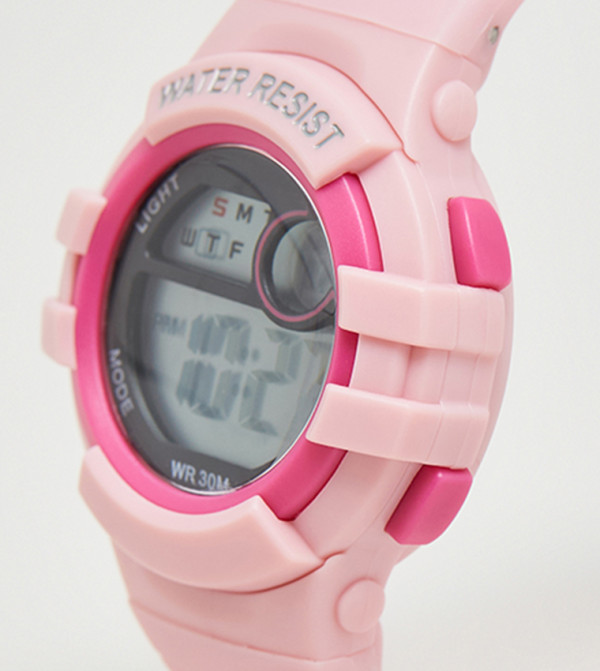 R&B  Watches - Pink Digital Watches