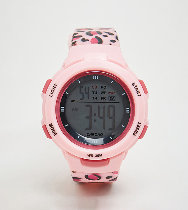 R&B  Watches - Pink Digital Watches