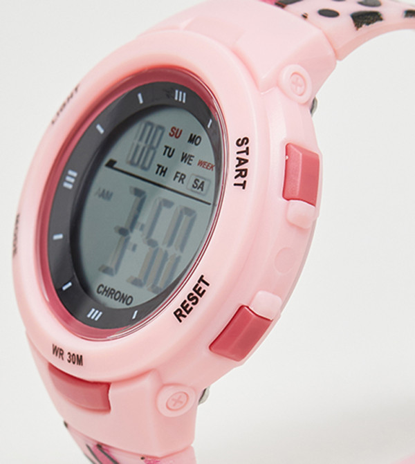 R&B  Watches - Pink Digital Watches