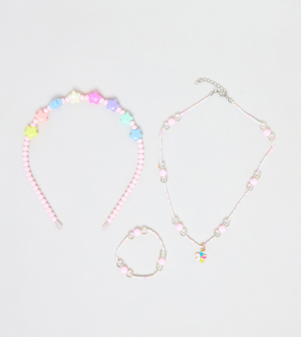 R&B  Jewellery - Light Pink undefined