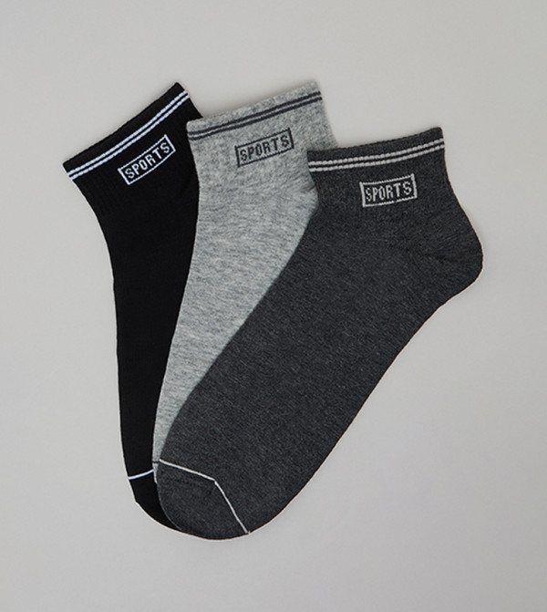 أر آند بي  جوارب للكاحل  - متعدد Ankle Length Socks