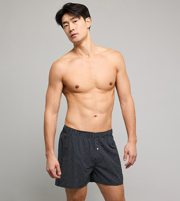 R&B  Boxers - NAVY BLUE Boxers