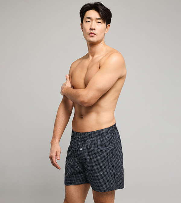 R&B  Boxers - NAVY BLUE Boxers