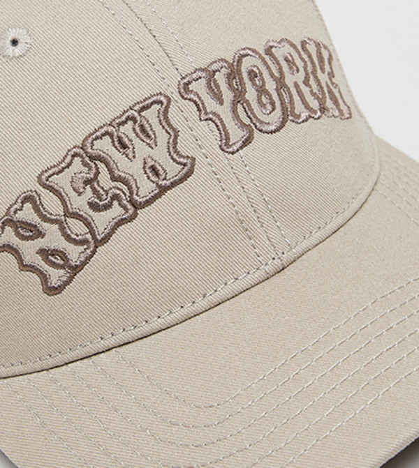 R&B  Baseball Caps - Beige Baseball Caps