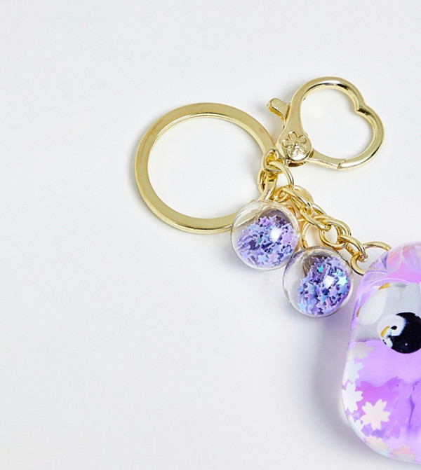 R&B  Travel Accessories - Purple Key chains