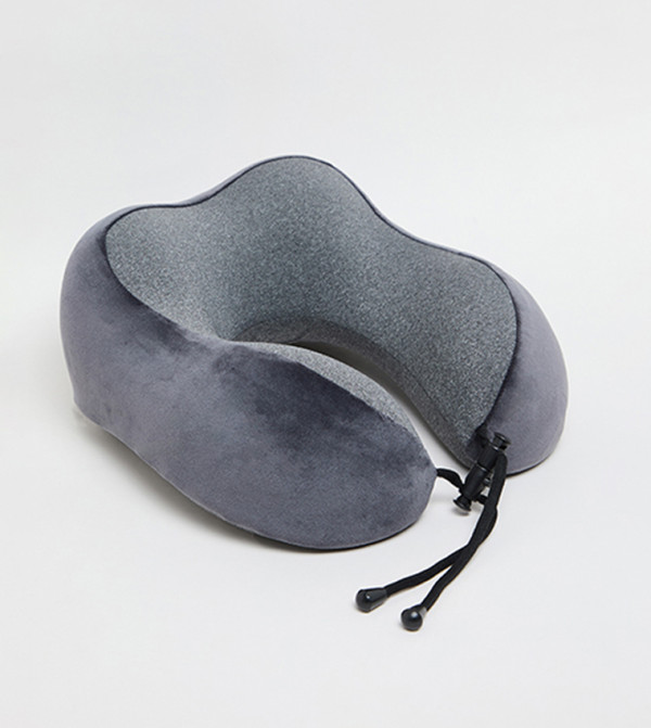R&B  Travel Accessories - Grey Neck Pillow