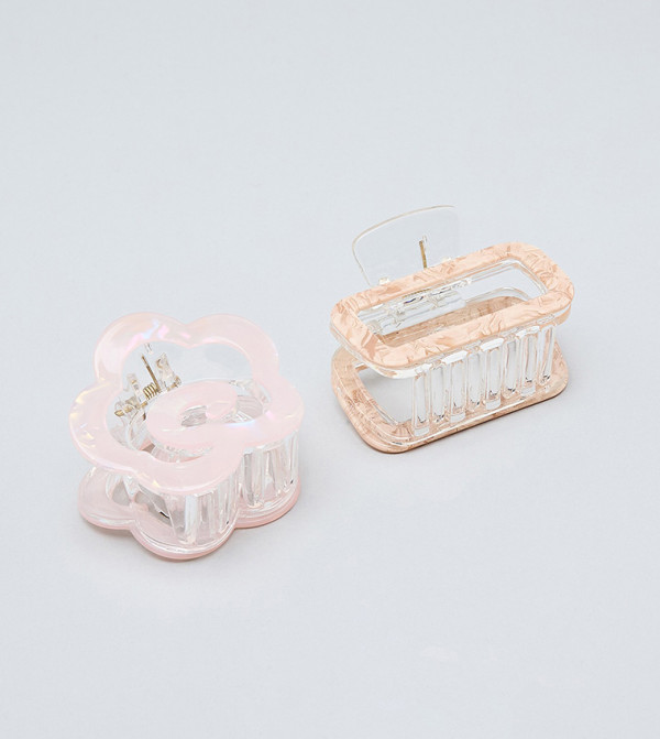 R&B  Hair Clips - Pink Hair Clips