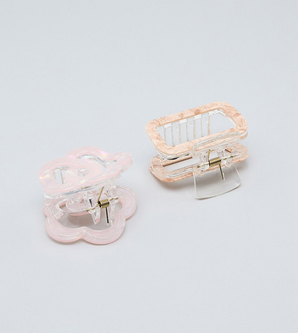 R&B  Hair Clips - Pink Hair Clips