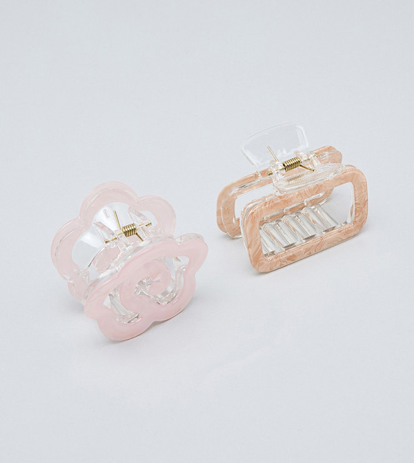 R&B  Hair Clips - Pink Hair Clips