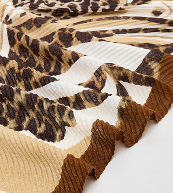 R&B Woven Scarves - Brown Woven Scarves
