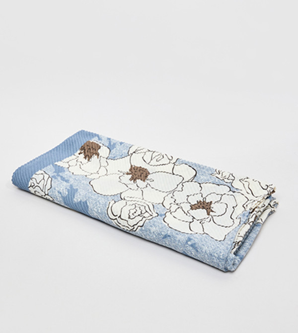R&B  Scarves - Blue Woven Scarves
