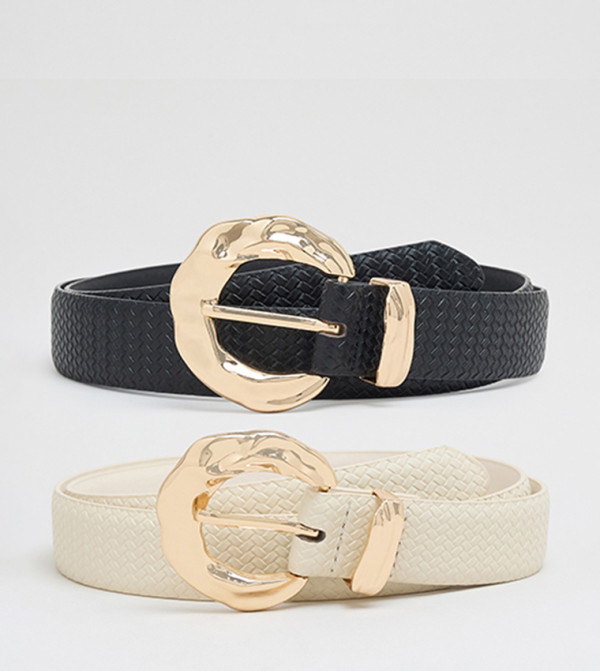 R&B Non Leather Belts - Multi Non Leather Belts