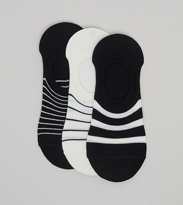 R&B  No Show Socks - Multi No Show Socks